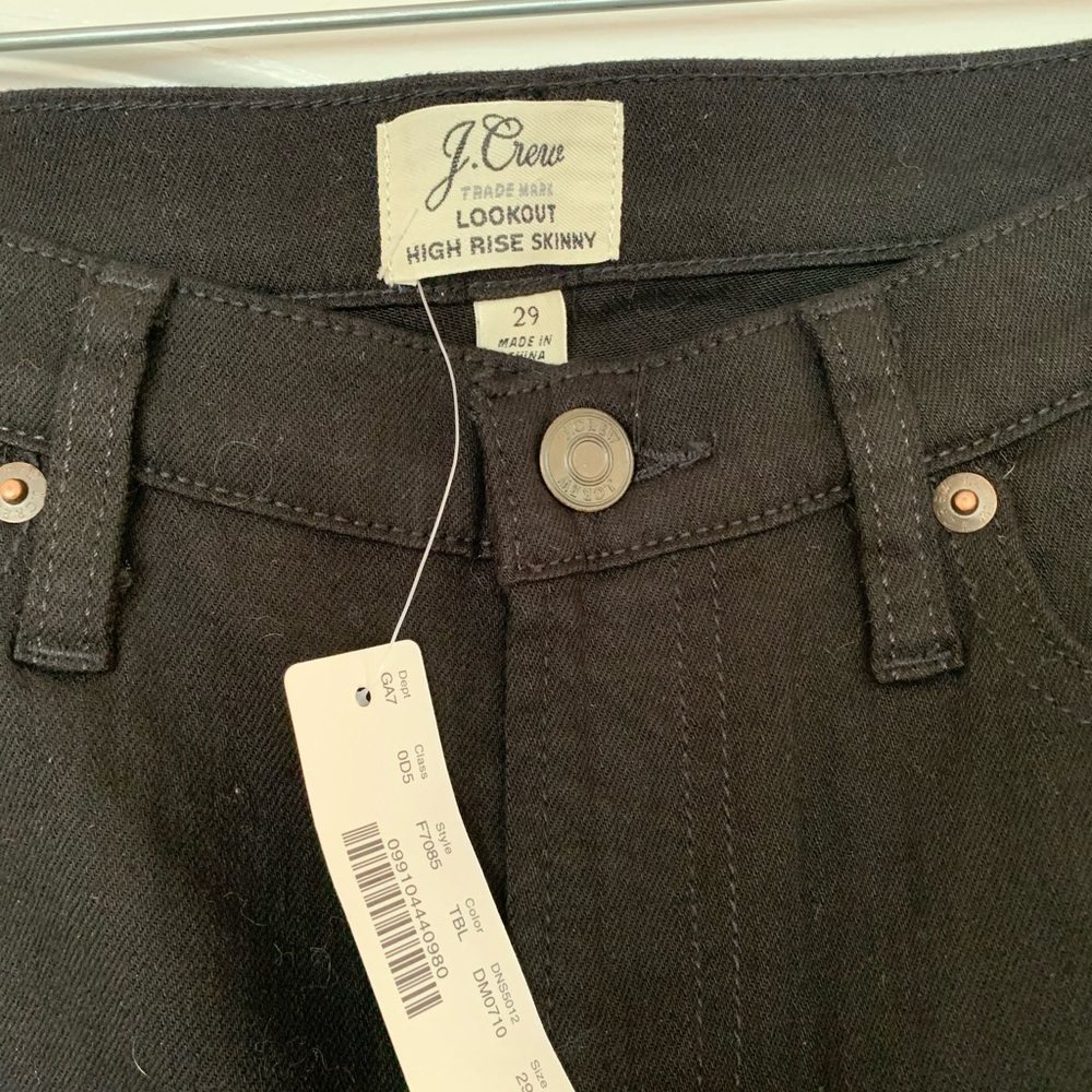 NWT J Crew Lookout High Rise Jeans - Picture 2 of 6